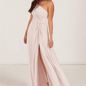 Azazie Brooke Vintage rose bridesmaids wedding dress